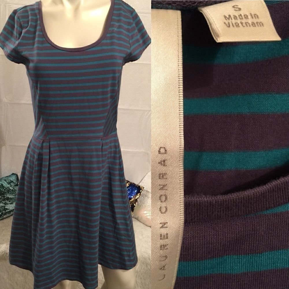 Lauren Conrad fit and flare Soft Cotton Dress!‎